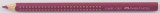 FABER-CASTELL Buntstift Jumbo GRIP - purpurrosa mittel ergonomische Dreikantform mit Namensfeld 4 mm