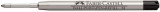 Faber-Castell Kugelschreibermine - M, schwarz, dokumentenecht, Großraummine Großraummine schwarz M
