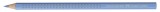 FABER-CASTELL Buntstift Colour GRIP - ultramarin hell ergonomische Dreikantform mit Namensfeld 3 mm