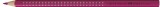 FABER-CASTELL Buntstift Colour GRIP - magenta hell ergonomische Dreikantform mit Namensfeld 3 mm