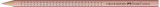 FABER-CASTELL Buntstift Colour GRIP - fleischfarbe hell ergonomische Dreikantform mit Namensfeld