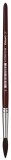 Pelikan® Haarpinsel Sorte 25, Größe 12 Haarpinsel rund Feinhaarmischung braun lackiert 12