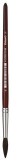 Pelikan® Haarpinsel Sorte 25, Größe 6 Haarpinsel rund Feinhaarmischung braun lackiert 6