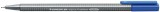 Staedtler® Feinschreiber triplus® - 0,3 mm, cyan ergonomischer Dreikantschaft Fineliner cyan