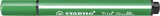 STABILO® Gefederter Dreikant-Filzstift - Trio Scribbi - Einzelstift - grün Faserschreiber grün