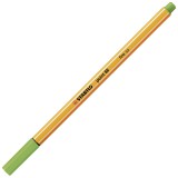 STABILO® Fineliner - point 88 - apfelgrün Fineliner apfelgrün 0,4 mm metallgefasste Spitze