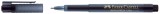 Faber-Castell Fineliner BROADPEN 1554 - 0,8 mm, schwarz (dokumentenecht) Fineliner schwarz 0,8 mm