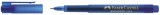 Faber-Castell Fineliner BROADPEN 1554 - 0,8 mm, blau (dokumentenecht) Fineliner blau 0,8 mm