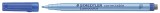 Staedtler® Folienstift Lumocolor® correctable, blau, 0,6 mm Folienstift blau 0,6 mm (F) F-Spitze
