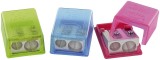 KUM® Spitzdose doppelt flach - 2in1 Box, farbig sortiert Mindestabnahmemenge 12 Stück. 8 - 11 mm