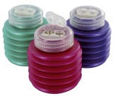 KUM® Spitzdose doppelt rund - ICE farbig sortiert Mindestabnahmemenge 6 Stück. Dosenspitzer