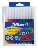 Pelikan® Fasermaler Colorella® Star Triangular C303, sortiert, Packung mit 10 Stück ca. 1 mm