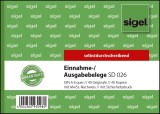 SIGEL Ausgabe-/Einnahmebelege mit Sicherheitsdruck - A6 quer, 1. und 2. Blatt bedruckt, SD, MP, 2 x 40 Blatt