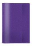 Herma 7486 Heftschoner PP - A5, transparent/violett Hefthülle violett A5 15,2 cm 21,2 cm