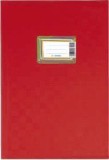 Herma 7442 Heftschoner PP - A4, gedeckt/rot Hefthülle rot A4 21 cm 29,7 cm Polypropylen-Folie