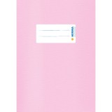 Herma 7431 Heftschoner PP - A5, gedeckt/rosa Hefthülle rosa A5 15,2 cm 21,2 cm Polypropylen-Folie