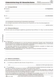 RNK Verlag Untermietvertrag für Gewerberäume, 4 Seiten, gefalzt auf DIN A4 Untermietvertrag