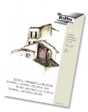 Folia Schul-Aquarellblock 150 g/qm, DIN A4, weiß, 10 Blatt Aquarellblock A4 150  g/qm weiß