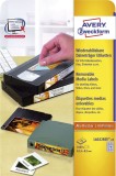 Avery Zweckform® L6022REV-25 Etiketten für Data Cartridge, wiederablösbar, 63,5 x 8,5 mm, 25 Blatt/2.400 Etiketten, weiß