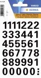 Herma 4164 Zahlen 15 mm 0-9 wetterfest Folie schwarz 1 Bl. HERMA Zahlen (selbstklebend) 0-9 / Folie