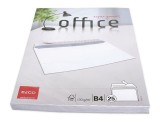 Elco Versandtasche Office - B4, hochweiß, hk, m.ID, oF, 80 g/qm, 25 Stück B4 (353 x 250 mm) weiß