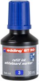 Edding BT 30 Nachfülltusche - für Boardmarker, 30 ml, blau Nachfülltinte blau 30 ml