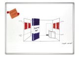 Franken Schreibtafel PRO - 150 x 100 cm, emailliert Schreibtafel emailliert 150 cm 100 cm