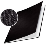 Leitz 7391 Bindemappe impressBIND - Hard Cover, A4, 7 mm, 10 Stück, schwarz Buchbindemappe schwarz