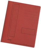 Falken Schnellhefter - A4, kfm. und Amtsheftung, Manilakarton, rot Schnellhefter rot A4 250 Blatt