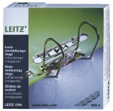 Leitz 1706 Lochverstärkungsringe, Polypropylen, 500 Stück, weiß-transparent Verstärkungsringe