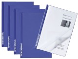 Pagna® Bewerbungsset Score - 3 teilig, blau Bewerbungsset blau silberfarbigem Schriftzug BEWERBUNG