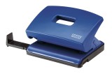 Novus® Locher (Büro) C216 - 16 Blatt, 2-fach Lochung, Anschlagschiene, blau Locher 16 Blatt 80 mm