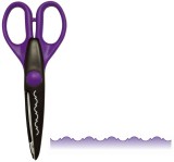 WEDO® Kreativschere Barock 16,0cm Silhouettenschere 16 cm violett Barockschnitt