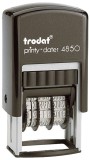 trodat® Stempel Printy 4850/L7 - GEBUCHT mit Datum Textstempel Selbstfärber GEBUCHT 3,8 mm