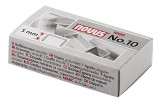 Novus® Heftklammern No. 10 - Stahldraht, verzinkt, 2000 Klammern Heftklammern No. 10 bis 15 Blatt