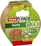 tesa® Verpackungsklebeband tesapack® Papier - 25 m x 38 mm, beige Verpackungsklebeband beige -