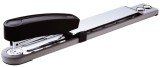 Novus® Heftgerät (Büro) B15 - Aktenheftgerät, 25 Blatt, 250 mm, lichtgrau/tiefschwarz Heftgerät