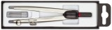 Rotring Zirkel COMPACT Universalzirkel, bis Ø 320 mm, 130 mm, silber Zirkel Kreis-Ø bis 320 mm