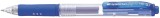 Pentel® Gel-Tintenroller Hybrid onliner - 0,35 mm, blau gummierter Komfort-Griffzone Gelschreiber