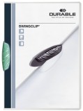 Durable Klemm-Mappe SWINGCLIP® - 30 Blatt, petrol/dunkelgrün Klemmmappe petrol bis 30 Blatt