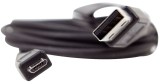MediaRange USB Kabel für Smartphones/Tablets - USB 2.0 A auf USB Micro B - 1,2m schwarz Ladekabel