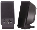 MediaRange Notebook-Lautsprecher Mobil, USB Lautsprecher schwarz