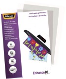 Fellowes® Laminierfolie Enhance - A4, matt, 80 mym, 100 Stück Folientasche für Heiß-Laminator A4