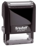 trodat® Stempel Printy 4911 - max. 4 Zeilen, 38 x 14 mm mit Gutschein Textstempel Selbstfärber