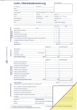 Avery Zweckform® 1759 Lohn-/Gehaltsabrechnung, DIN A4, selbstdurchschreibend, 2 x 40 Blatt/10 Stück, weiß, gelb