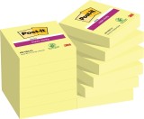 Post-it® SuperSticky Haftnotiz  Notes - 48 x 48 mm, kanariengelb, 12x90 Blatt Haftnotiz 48 mm 48 mm