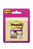 Post-it® SuperSticky Haftnotiz  Würfel, 70 g, 76 x 76 mm, gelb, 270 Blatt Haftnotiz gelb 76 mm