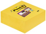 Post-it® SuperSticky Haftnotiz  Würfel - 70 g, 76 x 76 mm, narzissengelb, 270 Blatt Haftnotiz
