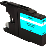 Neutrale Tintenpatrone BR1280C-INK-FRC für versch. Brother-Geräte (Cyan)