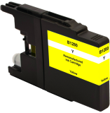 Neutrale Tintenpatrone BR1280Y-INK-FRC für versch. Brother-Geräte (Gelb)